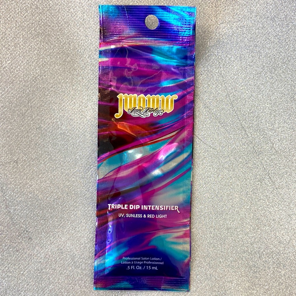 LOT OF 4 PACKETS - NWT JWOWW TRIPLE DIP UV SUNLESS RED LIGHT LOTION PACKET